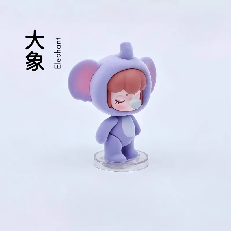 Rolife BabyNanci plush party series blind box cute healing desktop car ornament movable - 图片 2