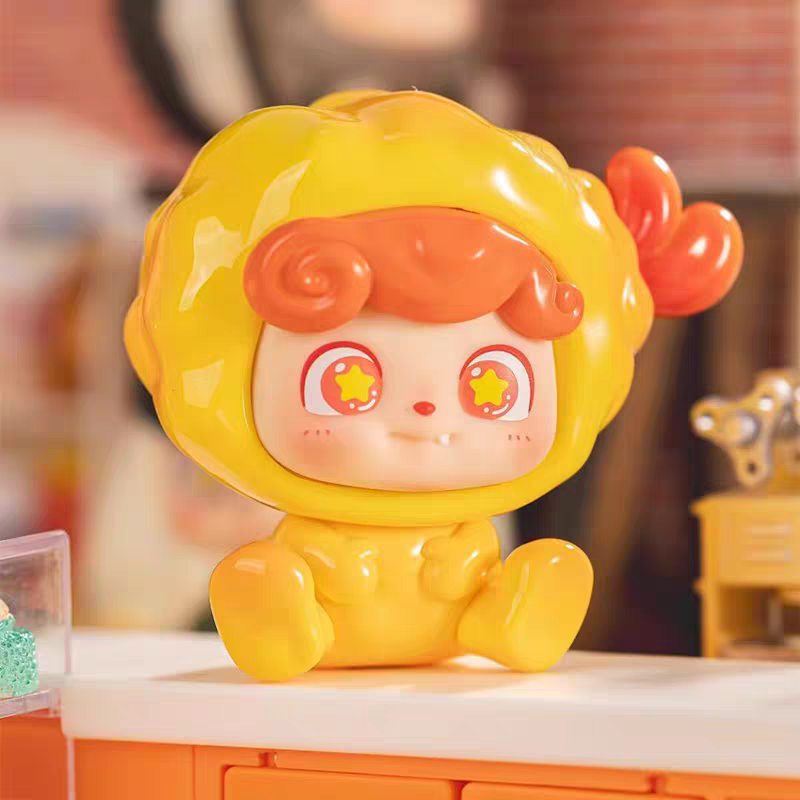 JOTOYS Q treasure street food king mini blind box figure ornament cute grain toy Qkid trendy toy