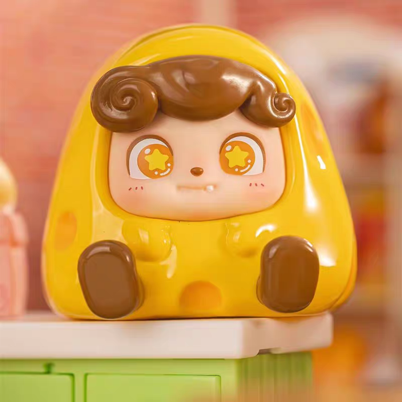 JOTOYS Q treasure street food king mini blind box figure ornament cute grain toy Qkid trendy toy - 图片 7