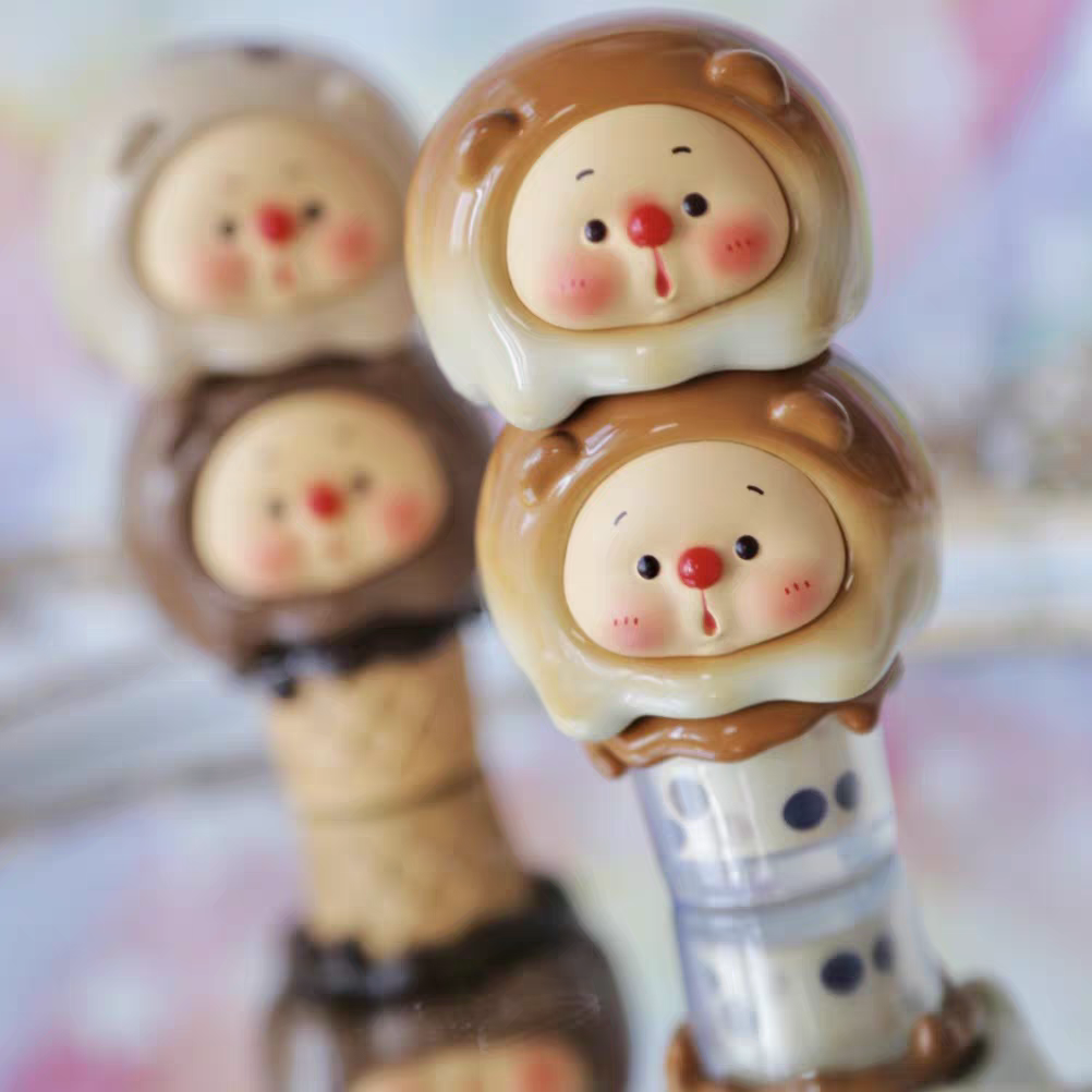 JOTOY OYO Bear Cub Ice Cream Jenga mini series blind box trendy toy figure - 图片 7