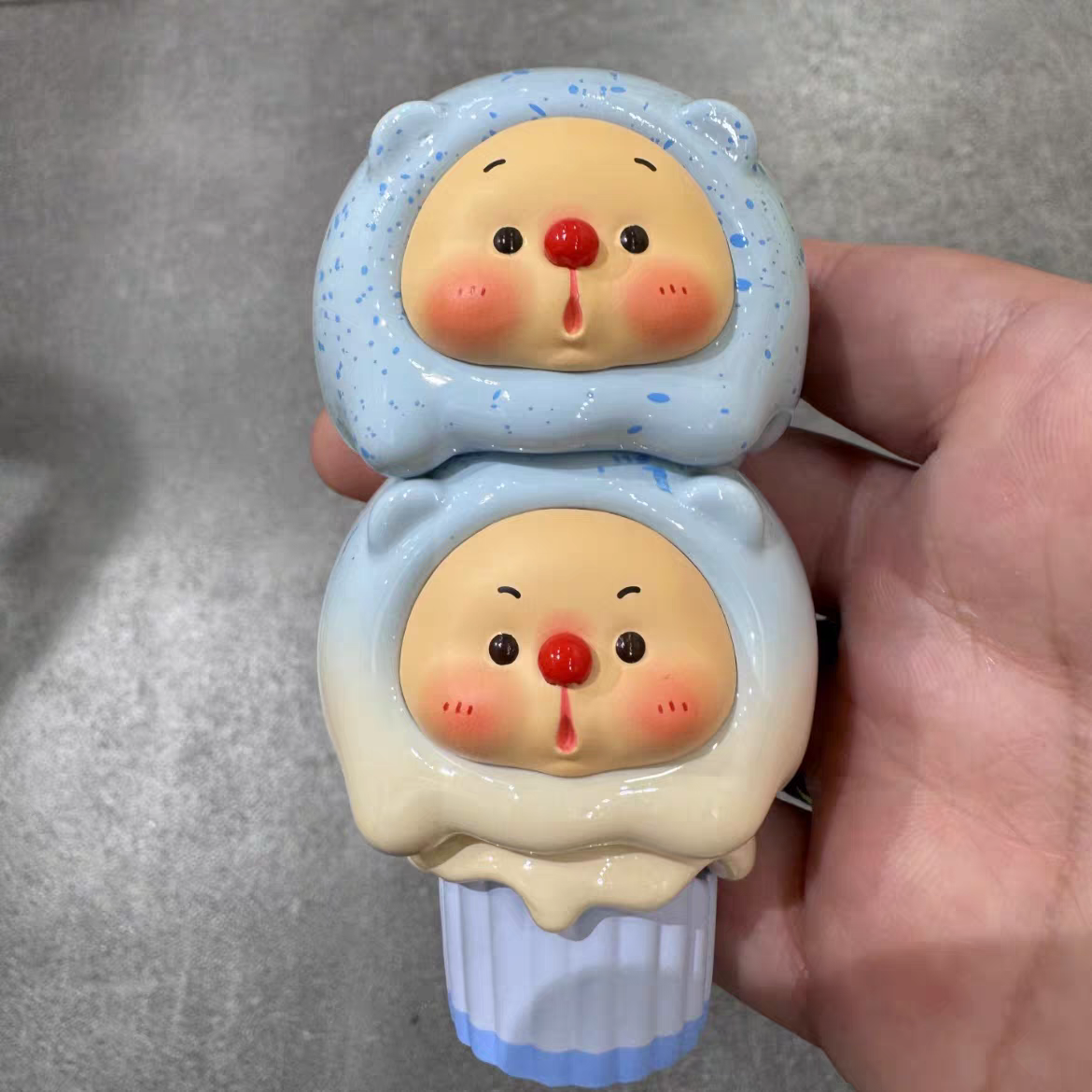 JOTOY OYO Bear Cub Ice Cream Jenga mini series blind box trendy toy figure - 图片 4