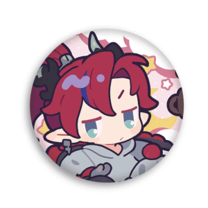 MINISO Arknights Q Edition Plush Badge Amiya Guzi Bar Badge Game Periphery