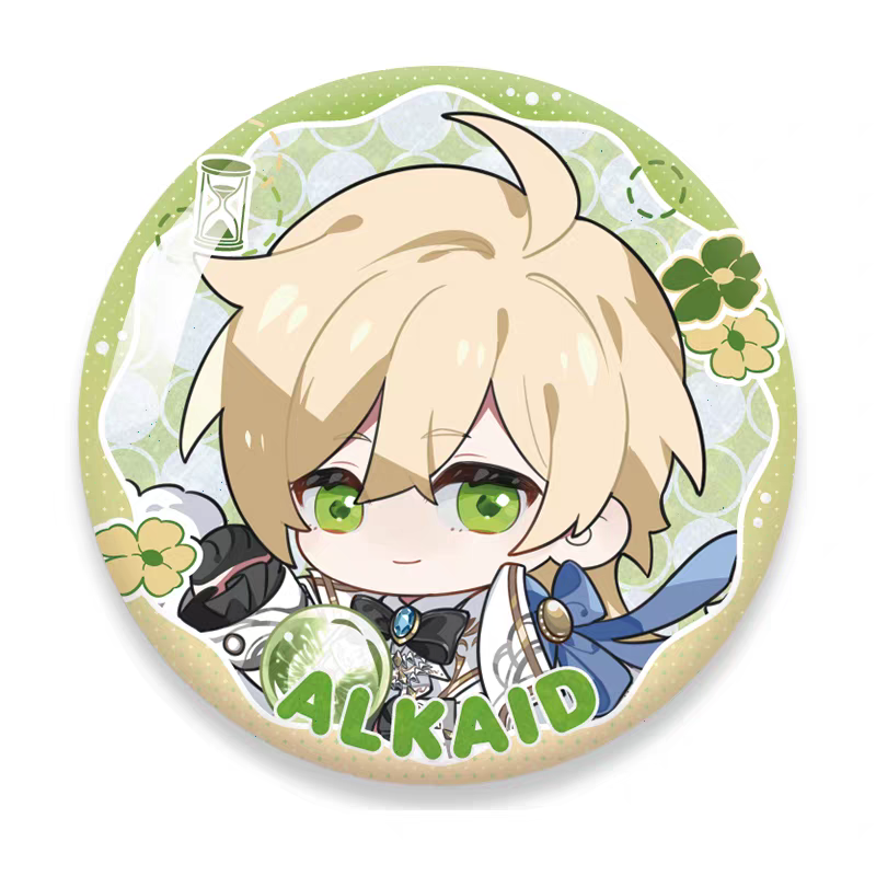 MINISO Traveler in Time and Space Circle of Destiny Circle Series Q Version Badge Two-Dimensional Bar - 图片 3