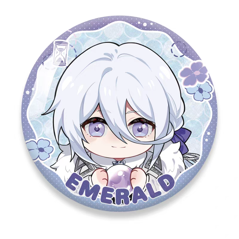 MINISO Traveler in Time and Space Circle of Destiny Circle Series Q Version Badge Two-Dimensional Bar - 图片 5