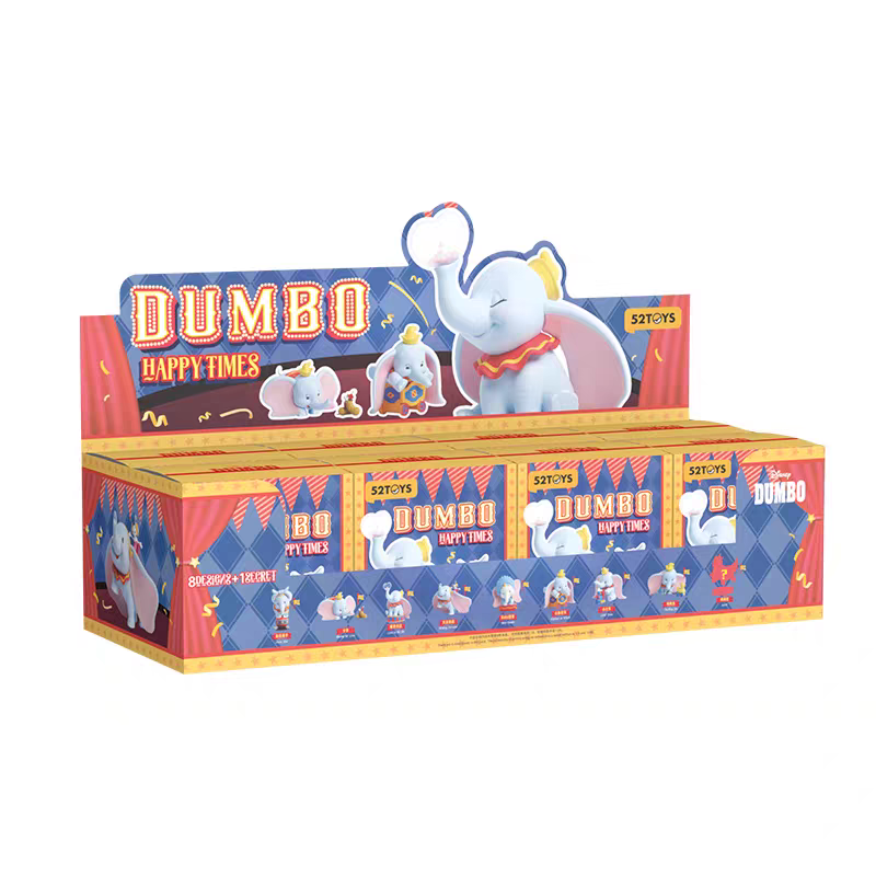 52TOYS Disney Dumbo Happy Time Series Blind Box Handmade Toy Toy Doll Gift