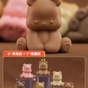 52TOYS Panda Roll chubby baby panda sitting in a cute blind box mini cute trendy toy gift