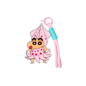 52TOYS Crayon Shin chan Doll Original Hanging Rope Acrylic Keychain Backpack Pendant Accessories Peripheral Gifts