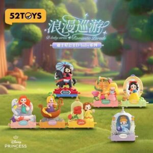 52TOYS Disney Princess D-baby series romantic cruise blind box figure trendy toy ornament gift