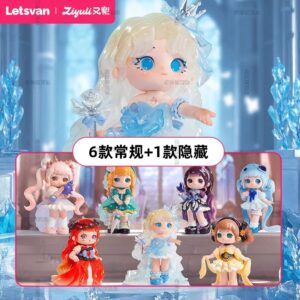 Letsvan Brilliant Stone Carving Series Blind Box Figure Ornaments Trendy Playthings and Gifts Are Cute and Less