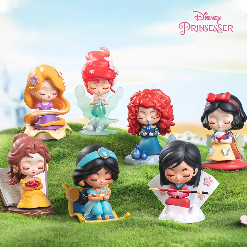 GOLDLOK Disney princess becomes a better self Internet celebrity closed-eye girl figure trendy play blind boxDisney princess becomes a better self Internet celebrity closed-eye girl figure trendy play blind box - 图片 2