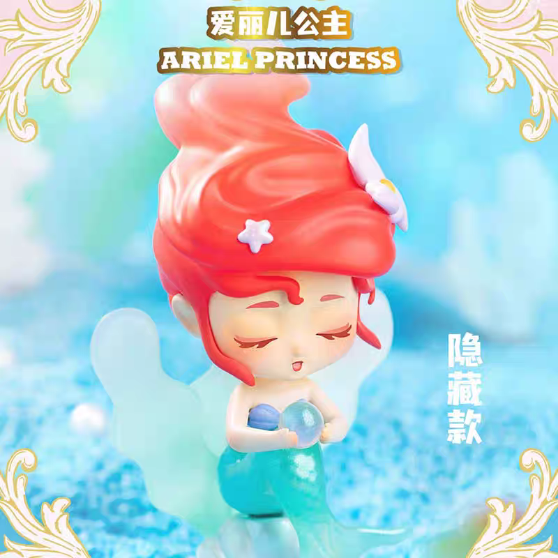 GOLDLOK Disney princess becomes a better self Internet celebrity closed-eye girl figure trendy play blind boxDisney princess becomes a better self Internet celebrity closed-eye girl figure trendy play blind box - 图片 3