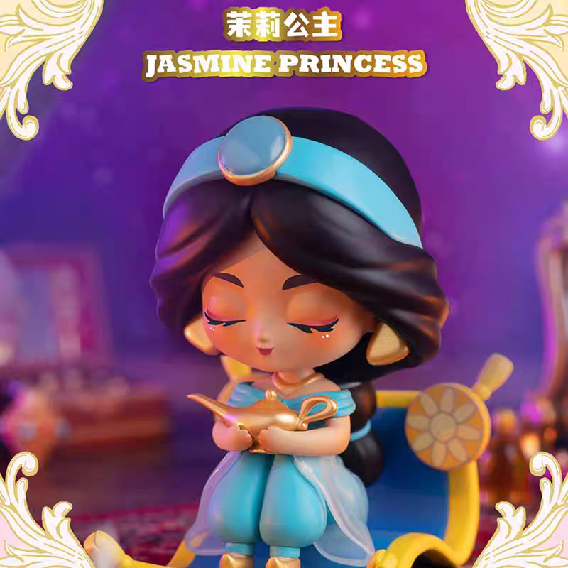 GOLDLOK Disney princess becomes a better self Internet celebrity closed-eye girl figure trendy play blind boxDisney princess becomes a better self Internet celebrity closed-eye girl figure trendy play blind box - 图片 5