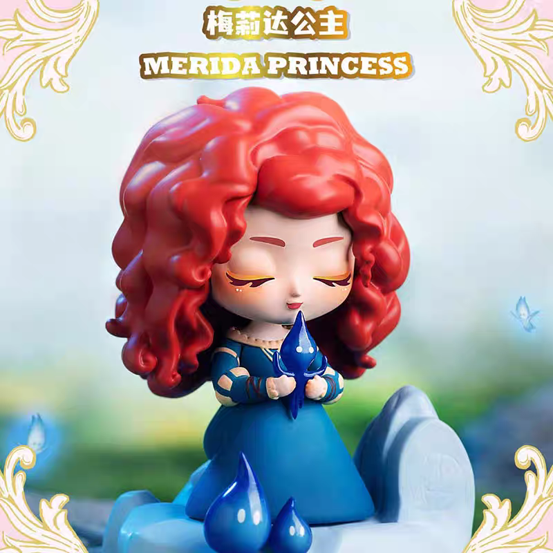 GOLDLOK Disney princess becomes a better self Internet celebrity closed-eye girl figure trendy play blind boxDisney princess becomes a better self Internet celebrity closed-eye girl figure trendy play blind box - 图片 6