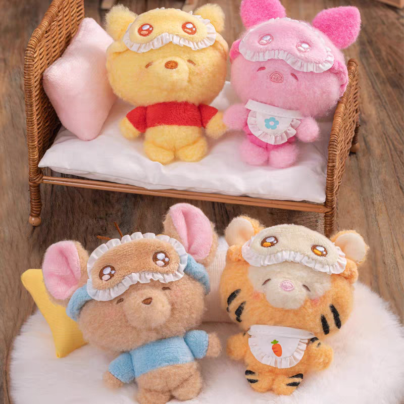 TOPTOY  Squinting Eye Series Plush Pendant Cute Bag Pendant Birthday Gift Ornament - 图片 2