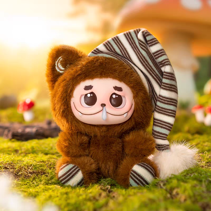 Fan Qu Town GISMOOW Vinyl Plush Doll Funcinating Little Idiot Bag Blind Box Handmade Celebrity Same Style - 图片 2