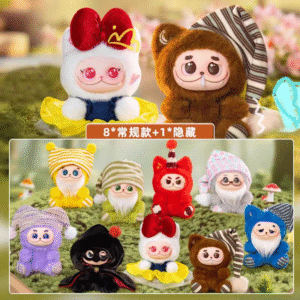 Fan Qu Town GISMOOW Vinyl Plush Doll Funcinating Little Idiot Bag Blind Box Handmade Celebrity Same Style