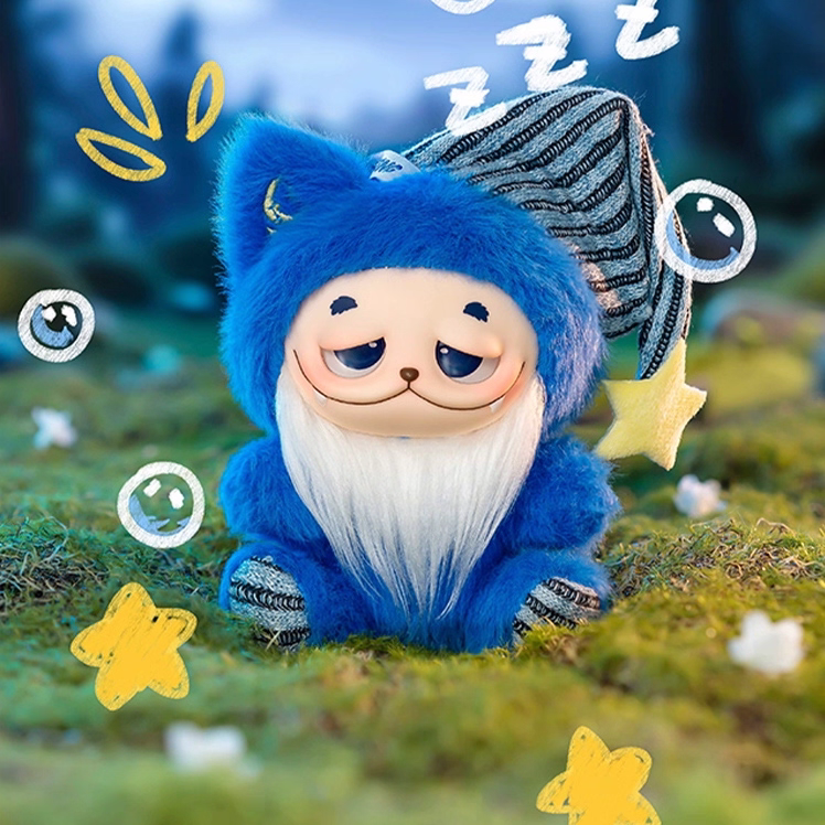 Fan Qu Town GISMOOW Vinyl Plush Doll Funcinating Little Idiot Bag Blind Box Handmade Celebrity Same Style - 图片 6