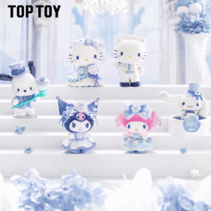 Toptoy Sanrio Family Romantic Wedding Series Blind Box Hello Kitty Kuromi Cute Desktop Ornament