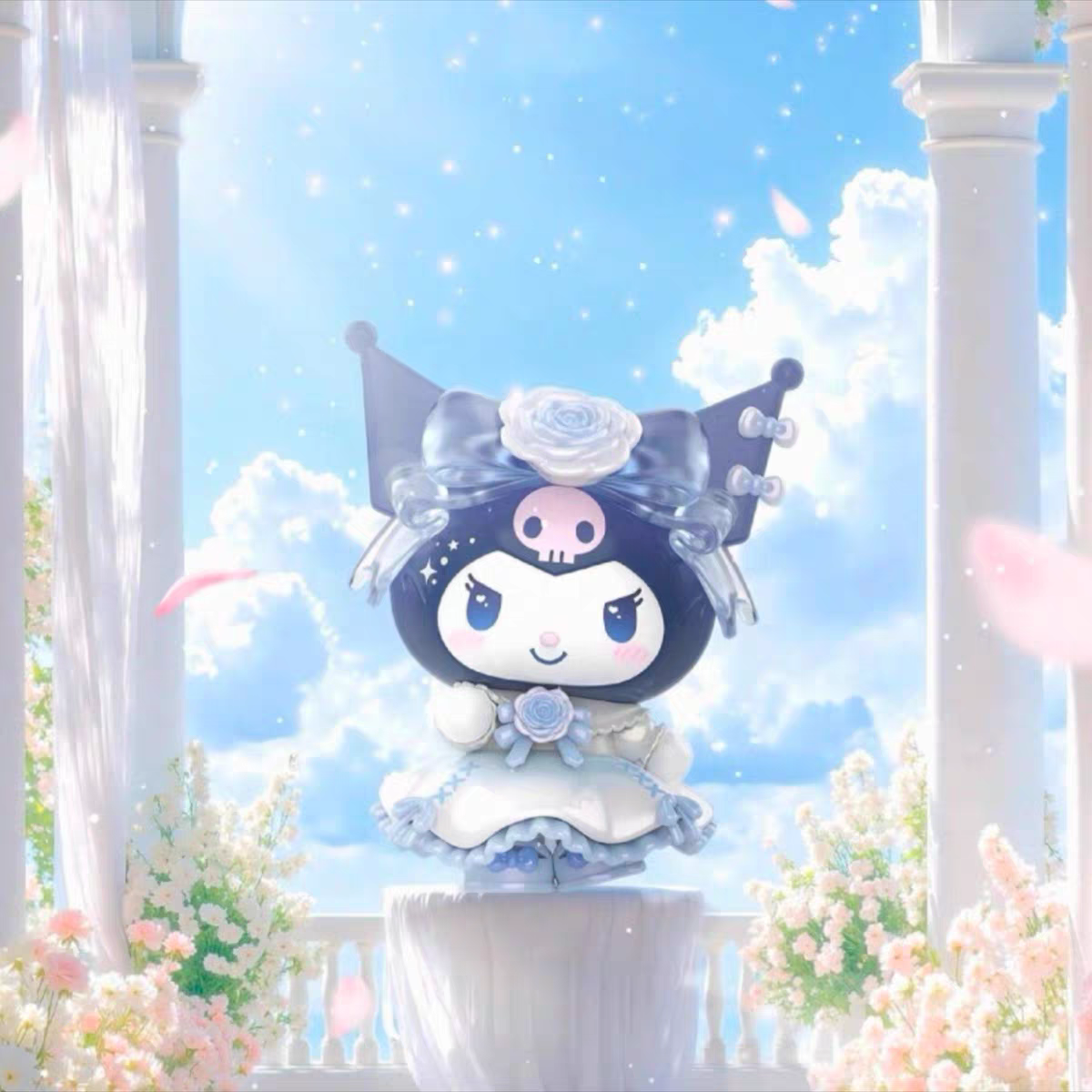 Toptoy Sanrio Family Romantic Wedding Series Blind Box Hello Kitty Kuromi Cute Desktop Ornament - 图片 2