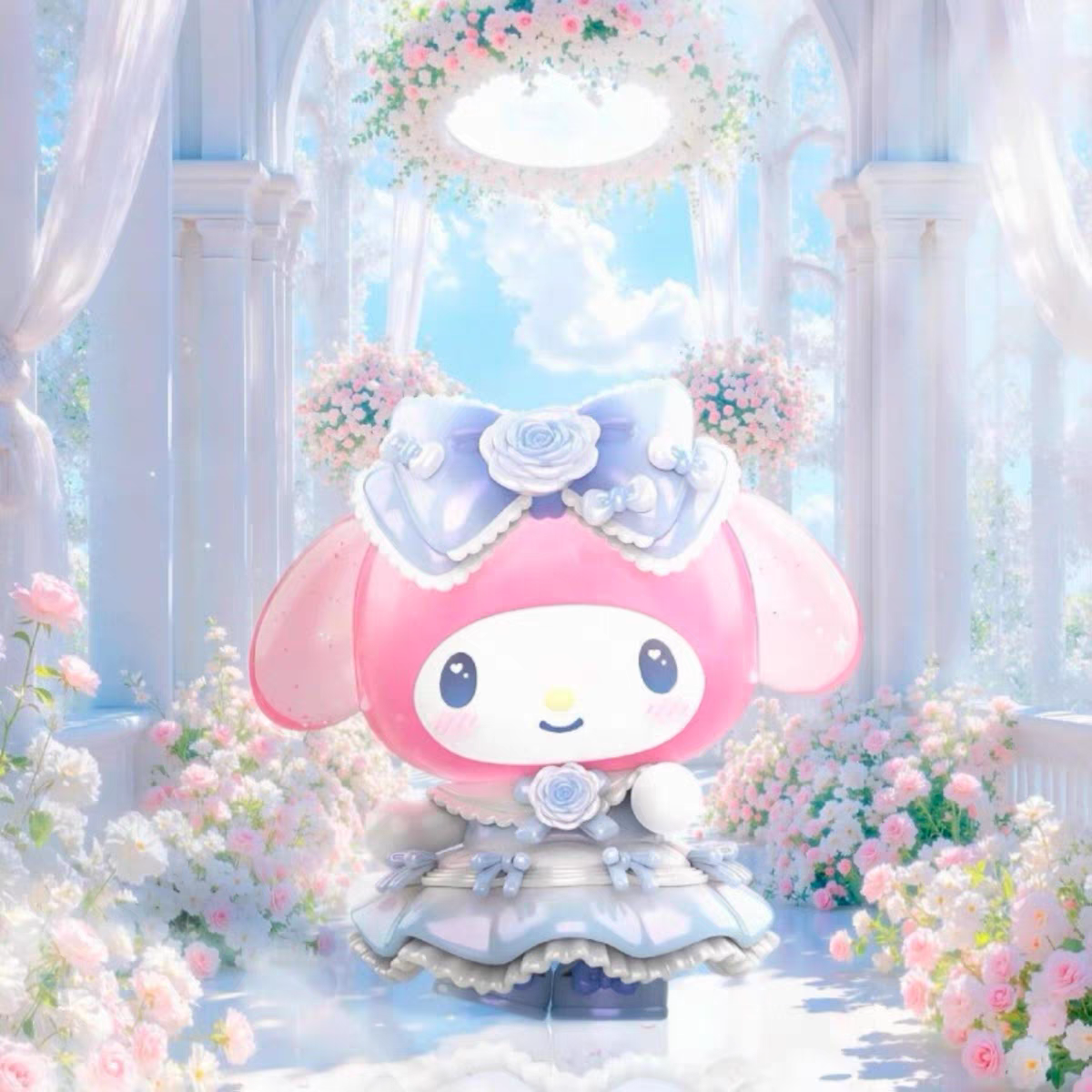 Toptoy Sanrio Family Romantic Wedding Series Blind Box Hello Kitty Kuromi Cute Desktop Ornament - 图片 7