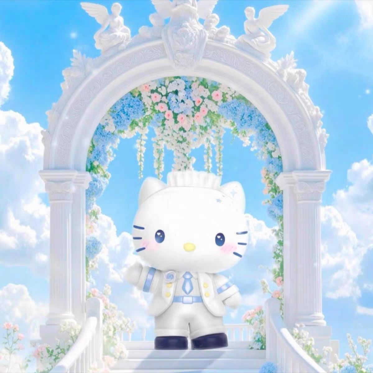 Toptoy Sanrio Family Romantic Wedding Series Blind Box Hello Kitty Kuromi Cute Desktop Ornament - 图片 3