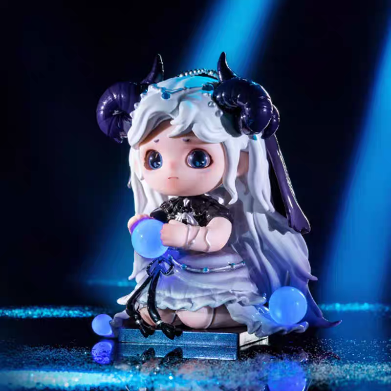 Heyone Buckwheat Blind Box Light and Dark Night Song Series Fourth Generation Handheld Dolls, Surrounding Toys, Girls' Gifts - 图片 2