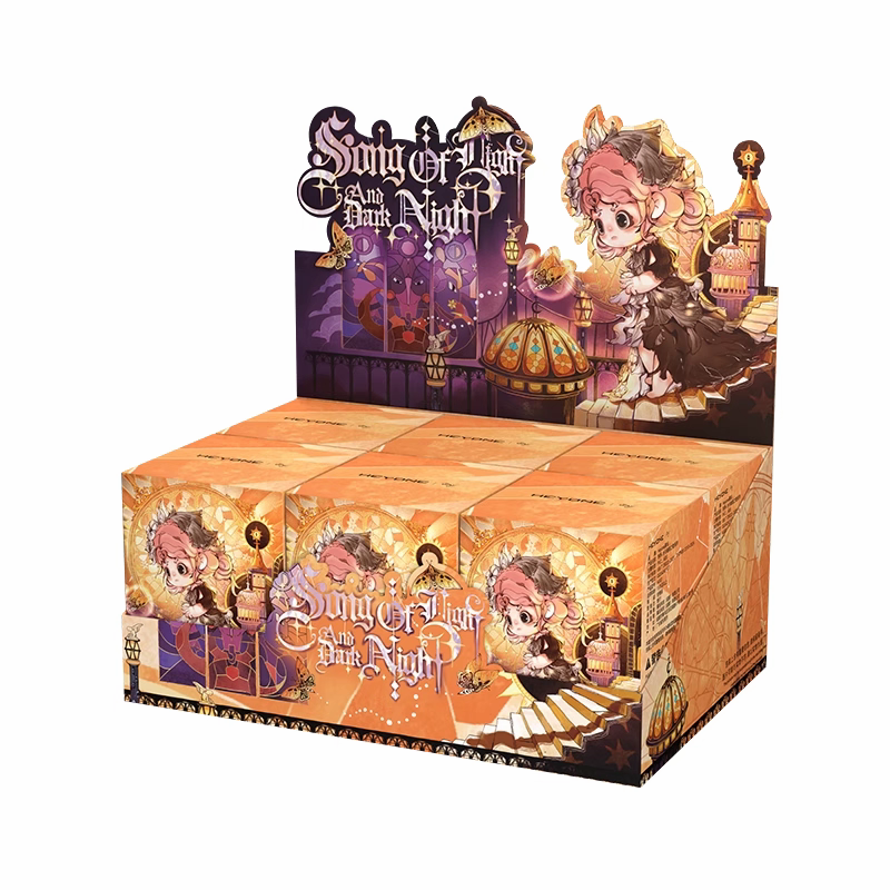 Heyone Buckwheat Blind Box Light and Dark Night Song Series Fourth Generation Handheld Dolls, Surrounding Toys, Girls' Gifts - 图片 8