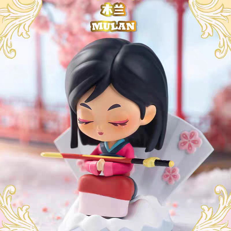 GOLDLOK Disney princess becomes a better self Internet celebrity closed-eye girl figure trendy play blind boxDisney princess becomes a better self Internet celebrity closed-eye girl figure trendy play blind box - 图片 4
