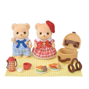 sylvanian families biscuit bears