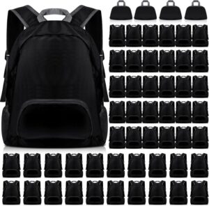 Dunzy 50 Pcs 20l Foldable Backpacks Bulk Lightweight Basic Back Pack Wholesal...