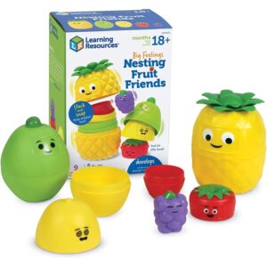 Learning Resources Big Feelings Nesting Fruit Friends