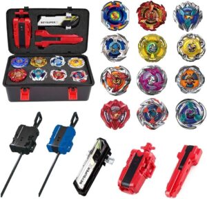 MUSTYBELT Battling Top Burst Gyros Toy Set Toy Gift for Children Boys Ages 6 8 1