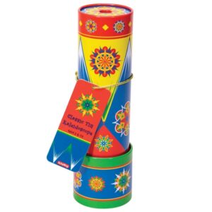 Schylling Classic Tin Kaleidoscope - Fun, Colorful Pattern-Changing Toy - Durabl