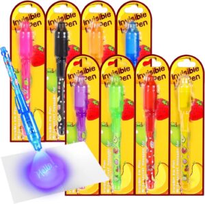 TAFULOR Invisible Ink Pen for Kids, Birthday Party Favors for Girls Boys, Spy Pe
