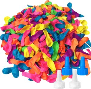 2000 Pack Water Balloons with Refill Kits, Latex Water Bomb Balloons Fight Games