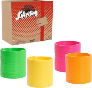 Slinky the Original Walking Spring Toy, 5-inch Diameter Plastic Rainbow Giant Sl