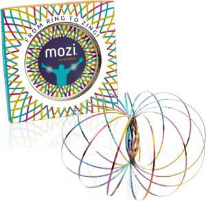 Mozi Geometric Magic Flow Bracelet - Easy to Use - 3D Bracelet Spiral Toy, Spinn