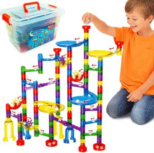 Marble Mania Marble Run - Marble Runs for Kids - 162 Piece Plus Storage Tub | Co