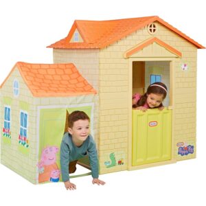 Little Tikes Peppa Pig Playhouse Indoor & Outdoor with Working Doors and Tunnel