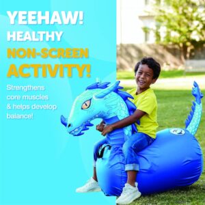 Waddle Hip Hoppers Large Bouncy Hopper Inflatable Hopping Animal Bouncer, Suppor