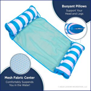 Aqua 4-in-1 Monterey Hammock Pool Float & Water Hammocks – 2-3-4 Multipacks – Mu