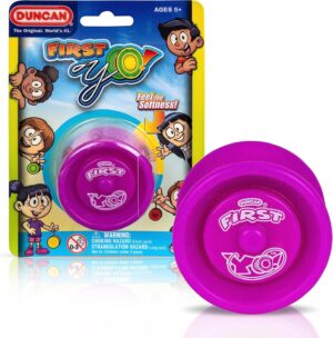 Duncan Toys First Yo! - Best Beginner Yo-Yo for Kids, Responsive Yo Yo, YoYo Toy