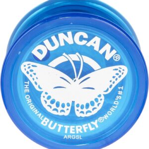 Duncan Toys Butterfly Yo-Yo, Beginner Yo-Yo with String, Steel Axle and Plastic