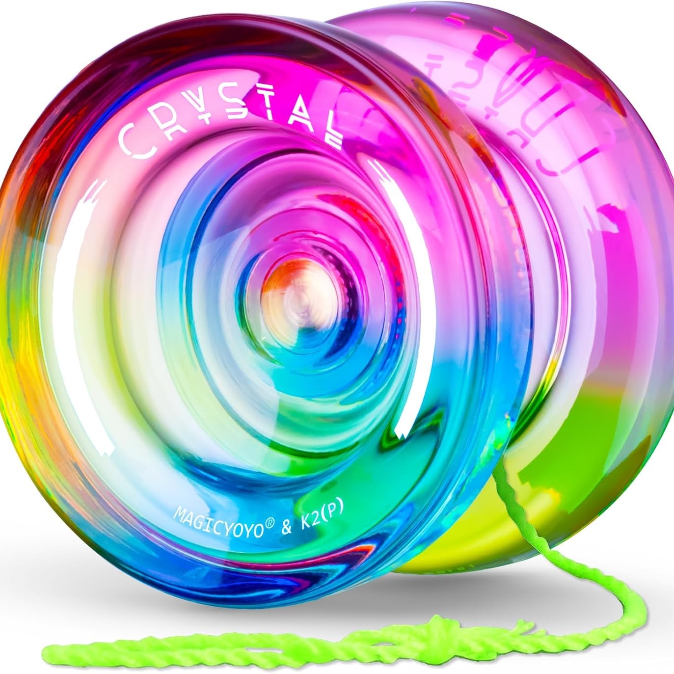 MAGICYOYO K2 Responsive Yoyo for Kids 8-12, Professional Yo yo for Beginners, Pl