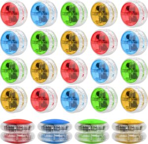 KatchOn, Multicolor Light Up Yoyos - Pack of 24 | LED Yoyo Bulk, Birthday Party