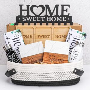 House Warming Gifts New Home,Unique Housewarming Baskets for Couples, Clients, W