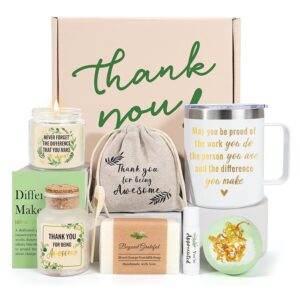Thank You Gifts for Women, Employee Appreciation Gifts, 8PCS Thank You Gift Box