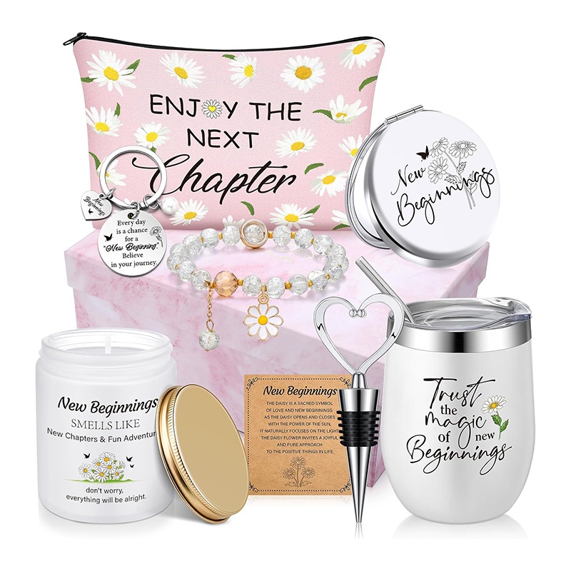 11 Pcs Farewell Gifts for Coworkers Women New Beginning Going Away Goodbye Gift
