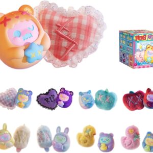 2 Pieces Love Series Blind Box Figures, Random Design Action Figures Collecti...