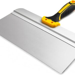 VOOMEY 12in Big Back Taping Knife,Stainless Steel Paint Scraper,Drywall Skimm...